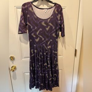 NWT LulaRoe Nicole dress Large